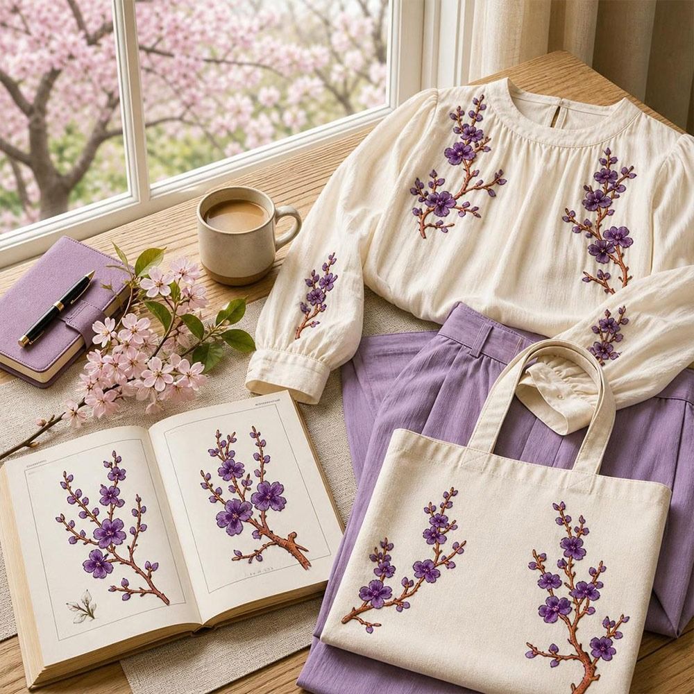 DIY 벚꽃 다리미 부착 패치 다리미&바느질로 붙이는  - Applique Patch Flower 리뷰 및 가격